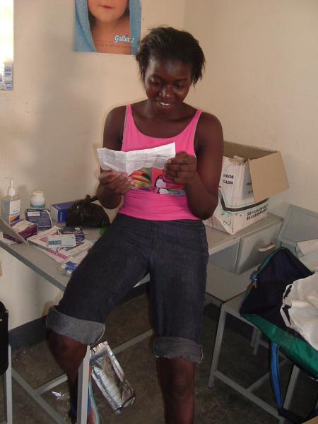 aminata, future acoucheuse de Haba